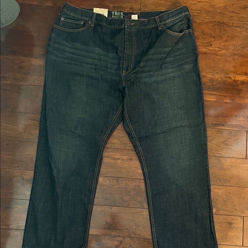 True Religion Men's Deep Indigo Relaxed Jeans